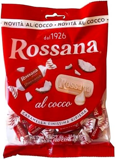 Imagen de CONFITE ROSSANA RELLENO DE COCO 150 G