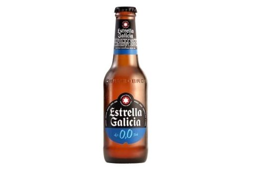 Imagen de CERVEZA ESTRELLA GALICIA 0% ALCOHOL 250 ML