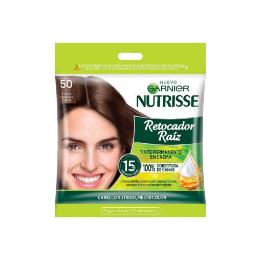 Imagen de RETOCADOR RAIZ GARNIER NUTRISSE CASTAÑO CLARO  #50 1 UND