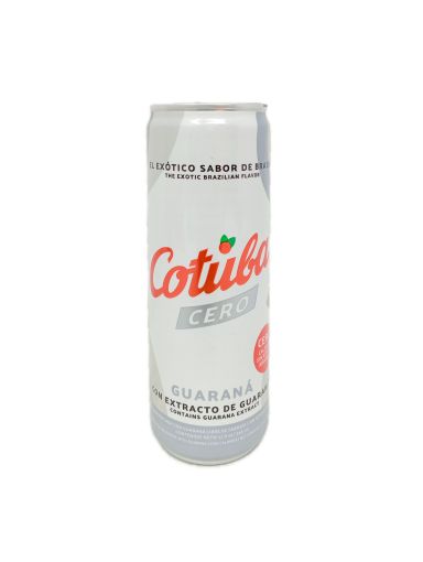 Imagen de BEBIDA COTUBA DE GUARANÁ CERO LATA 355 ml 