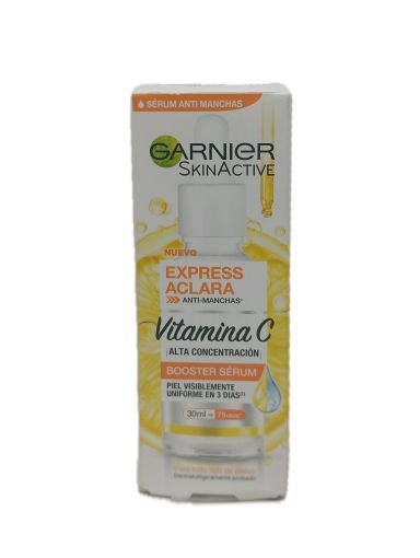 Imagen de SERUM GARNIER SKINACTIVE EXPRESS ACLARA VITAMINA C 30 ML