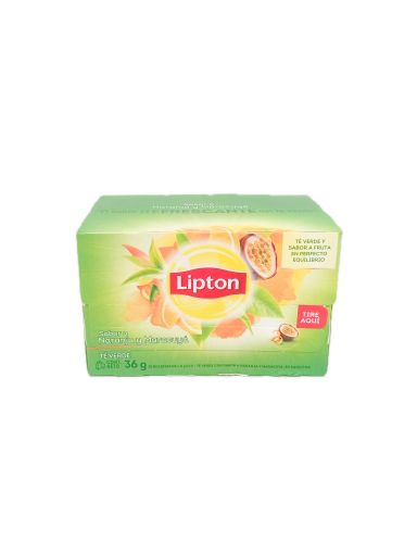 Imagen de TÉ LIPTON NARANJA Y MARACUYÁ 20 UND 36 G