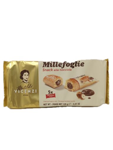 Imagen de GALLETA MATILDE VICENZI MINI SNACK RELLENA CREMA AVELLLNA  125 g 