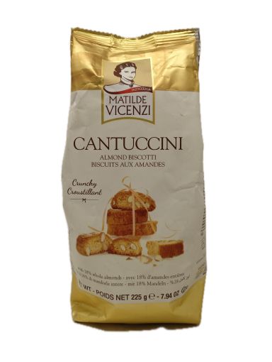 Imagen de GALLETA MATILDE VICENZI CANTUCCINI ALMENDRAS 225 g 