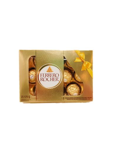 Imagen de CHOCOLATE FERRERO ROCHER CAJA 10 UND 125 G