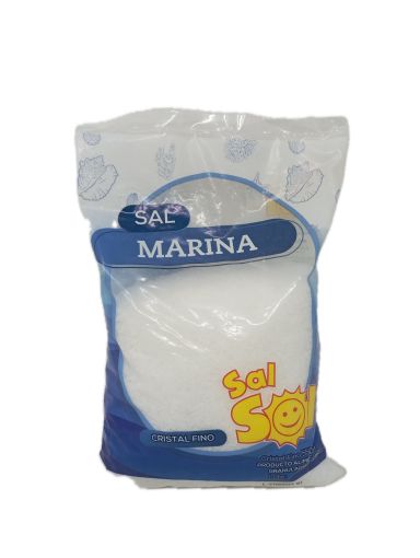 Imagen de SAL MARINA SAL SOL CRISTAL FINO BOLSA 550 G