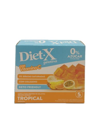 Imagen de GELATINA DIET-X  SABOR TROPICAL SIN AZÚCAR 11 G