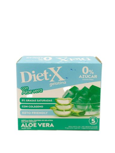 Imagen de GELATINA DIET-X SABOR ALOE VERA SIN AZÚCAR 11 G