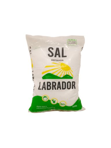 Imagen de SAL LABRADOR REFINADA 500 G