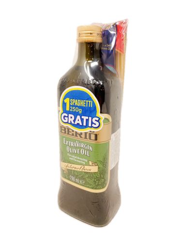 Imagen de OFERTA FILIPPO BERIO 2 UND - ACEITE OLIVA 750 ML  + PASTA SPAGUETTI  GRATIS 750.00 ML