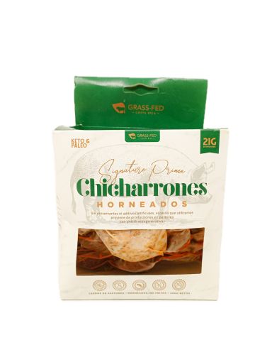 Imagen de CHICHARRONES GRASS FED CR DE CERDO HORNEADOS 400 G