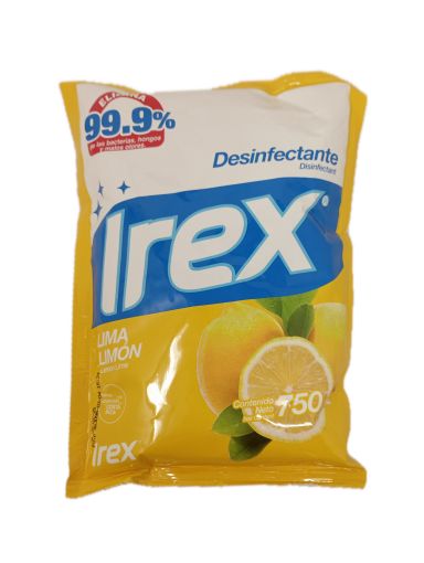 Imagen de DESINFECTANTE IREX AROMA LIMA LIMÓN 750 ml 