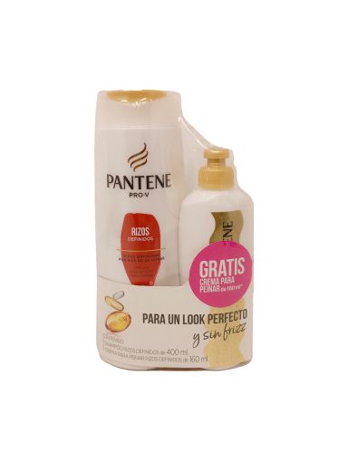 Imagen de OFERTA SHAMPOO  PANTENE RIZOS +ACONDICIONADOR PREC ESP 560 ml 