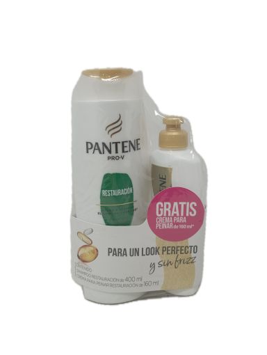 Imagen de OFERTA SHAMPOO  PANTENE RESTAURACION +ACONDICIONADOR PREC ESP 560 ml 