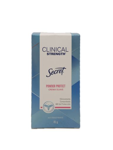 Imagen de ANTITRANSPIRANTE SECRET POWDER PROTECT CLINICO PARA MUJER EN CREMA 45 G