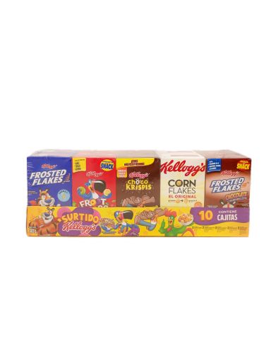 Imagen de OFERTA KELLOGGS 310 G-10 UND CEREAL SURTIDO 31 G 