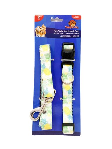 Imagen de JUEGO DE COLLAR Y CORREA PUPPY & CO PARA PERROS PEQUEÑO #N22-01792 1 UND