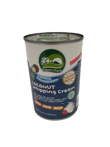 Imagen de CREMA PARA BATIR NATURES CHARM COCO VEGANO 400 ML