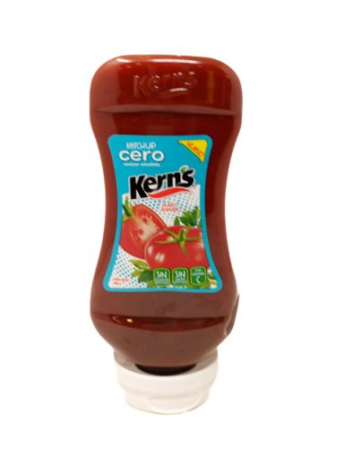 Imagen de SALSA KERNS DE TOMATE KETCHUP CERO AZÚCAR 520 g 