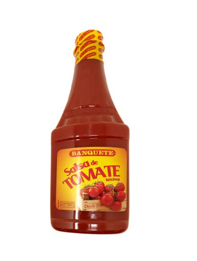 Imagen de SALSA BANQUETE DE TOMATE KETCHUP BOTELLA 1000 G