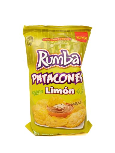 Imagen de PATACONES RUMBA SABOR LIMON 150 G