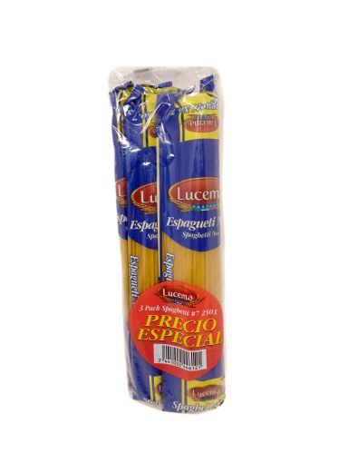 Imagen de OFERTA PASTA LUCEMA SPAGUETTI #7 3 UND 250 G  