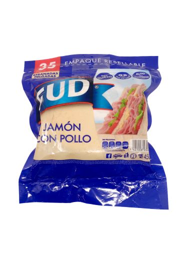 Imagen de JAMÓN FUD DE POLLO CIERRE HERMÉTICO 450 g 