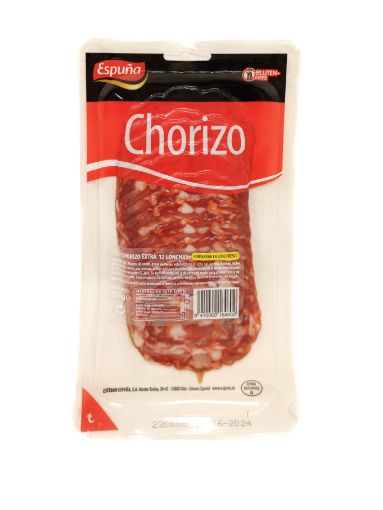 Imagen de CHORIZO ESPUÑA EXTRA 12 LONJAS  100 g 