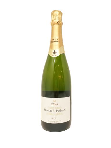 Imagen de VINO ESPUMOSO HERETAT EL PADRUELL CAVA BRUT 750 ml 