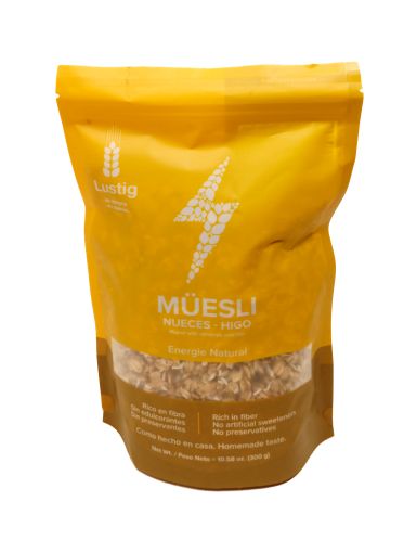 Imagen de GRANOLA LUSTIG NUECES-HIGO DOYPACK 300 G