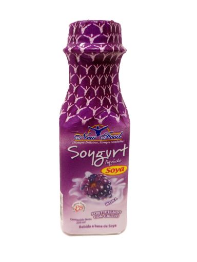 Imagen de YOGURT NEW FOOD DE SOYA LIQUIDO MORA 250 ML