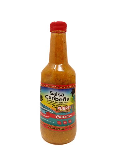 Imagen de SALSA CARIBEÑA CHILETICO PICANTE FUERTE 300,00 g 