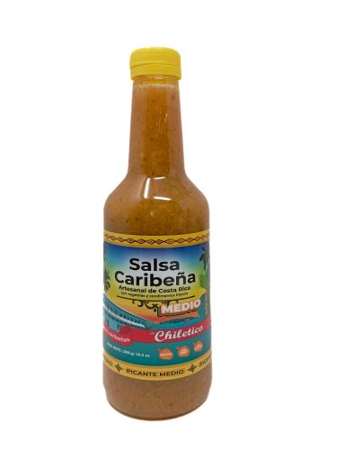 Imagen de SALSA CARIBEÑA CHILETICO PICANTE MEDIO 300,00 g 