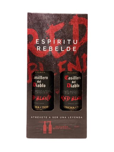 Imagen de OFERTA VINO CASILLERO DEL DIABLO 1500 ML-2 PACK 2DO A MITAD DE PRECIO 