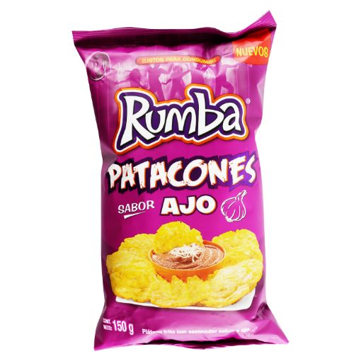 Imagen de PATACONES RUMBA SABOR AJO 150 G