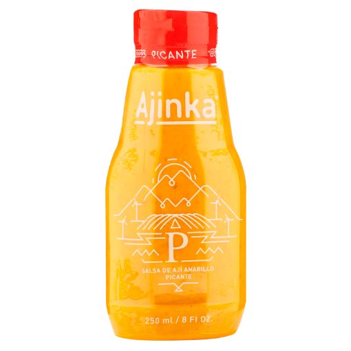 Imagen de SALSA AJINKA DE AJÍ AMARILLO PICANTE 250 ML