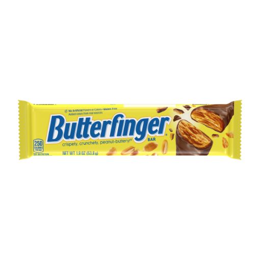 Imagen de CHOCOLATE BUTTERFINGER MANÍ 53.8 G