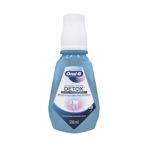 Imagen de ENJUAGUE BUCAL ORAL-B DETOX 500 ML