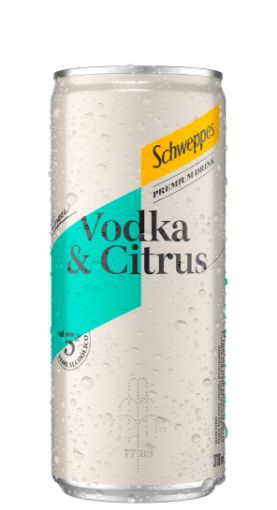 Imagen de BEBIDA ALCOHOLICA SCHWEPPES VODKA & CITRUS 310 ML