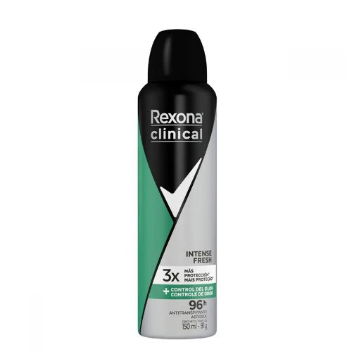 Imagen de DESODORANTE REXONA INTENSE FRESH PARA HOMBRE EN AEROSOL 150.00 ML