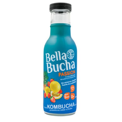 Imagen de BEBIDA BELLA BUCHA PASSION CON PROBIOTICOS 355.00 ML