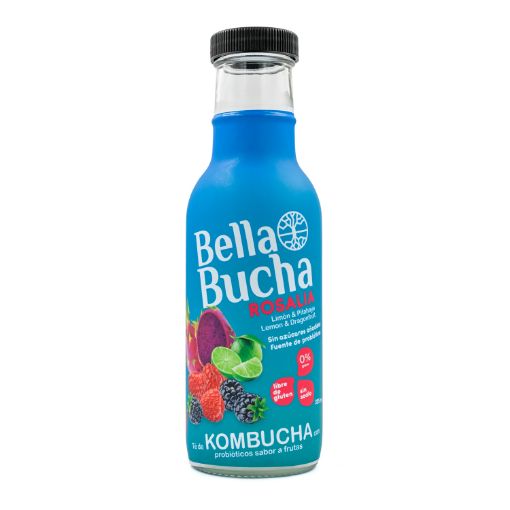 Imagen de BEBIDA BELLA BUCHA ROSALIA FRUTAS CON PROBIOTICOS 355.00 ML