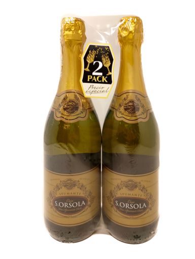 Imagen de VINO ESPUMANTE AROMATICO SANT ORSOLA DULCE  2 UND 750 ML 