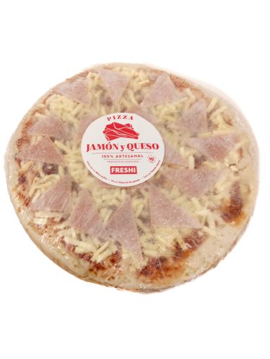 Imagen de PIZZA ARTESANAL FRESHY JAMON & QUESO CONGELADA 520 g 