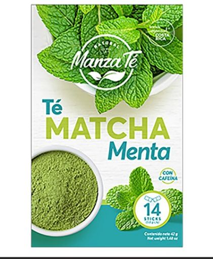 Imagen de TE MANZA TE MATCHA MENTA 14 UND 42 G