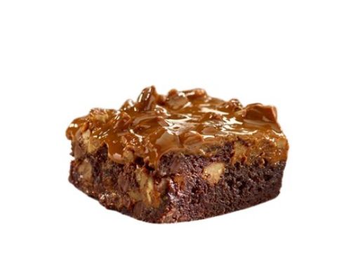 Imagen de BROWNIE DULCE DE LECHE Y ALMENDRAS  CB 1 UND