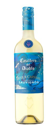 Imagen de VINO BLANCO CASILLERO DEL DIABLO SAUVIGNON DEVILS CARNAVAL 750.00 ML