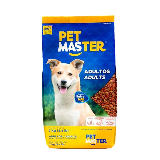 Imagen de ALIMENTO PARA PERROS PET MASTER ADULTOS 2000.00 G