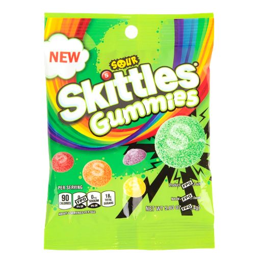 Imagen de CONFITE SKITTLES ACIDOS 164.40 G