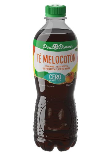 Imagen de BEBIDA DOS PINOS TÉ MELOCOTON CERO 500 ml 